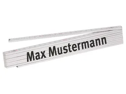 Stabila Stabila Handwerker-Maßstab inklusive Aufdruck 1-farbig, beidseitig – Produktbild 1 von 1