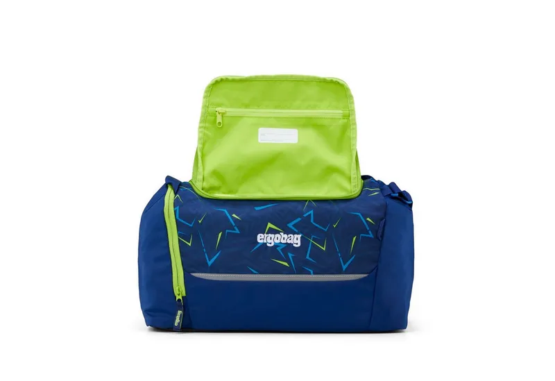Ergobag Ergobag Schulranzen Sporttasche SpitzenreitBär, 25/26 (1 Stück), mit Nassfach, Schuhfach, Schultasche, Sportbeutel, Blau, – Produktbild 3 von 4