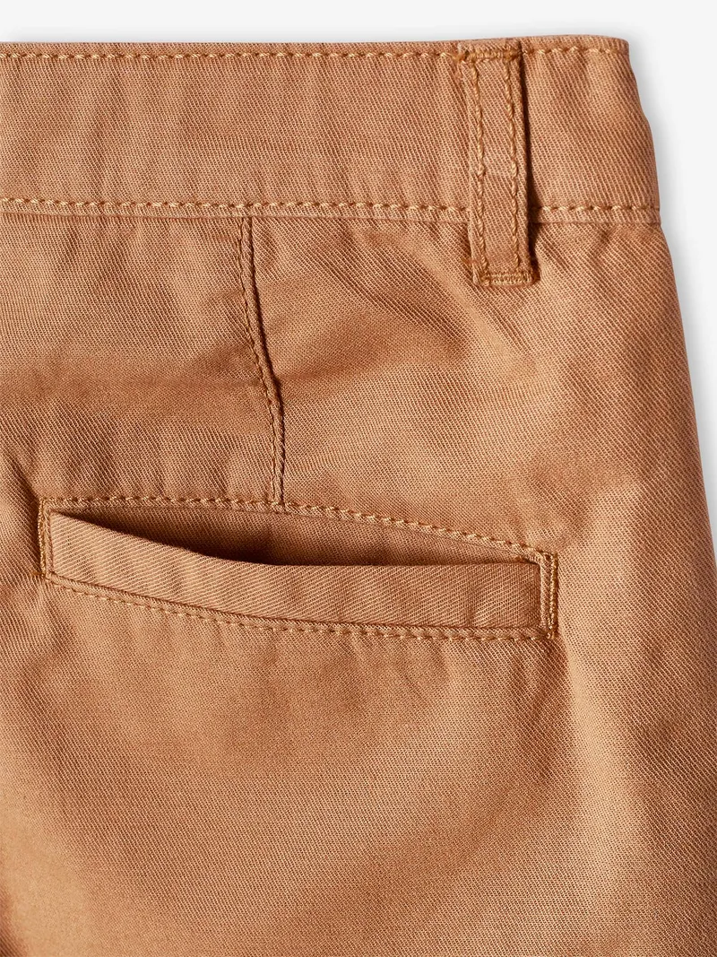 Vertbaudet Jungen Chino-Shorts, Beige, – Produktbild 3 von 3