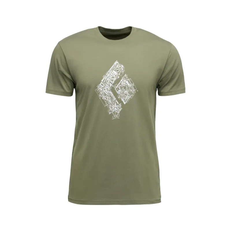 Black Diamond T-Shirt Black Diamond Engineered, Grün, – Produktbild 1 von 1