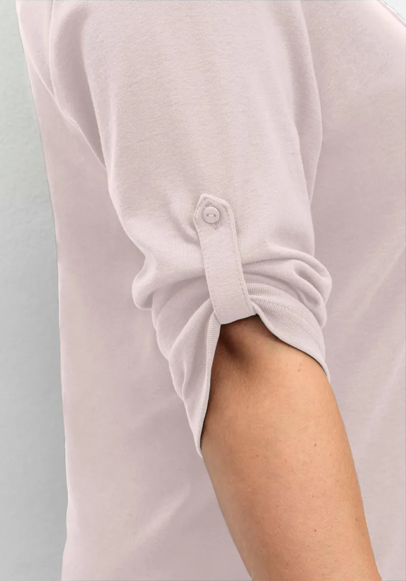 sheego 3/4-Arm-Shirt hellrosé, Hellrosé, – Produktbild 2 von 2