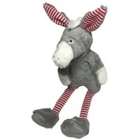 Pat und Patty Pat und Patty Bio / Öko Kuscheltier Esel "Emil", 100 % Baumwolle kbA, Fb.: grau/GOTS – Produktbild 1 von 1