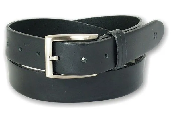 Greenbelts Greenbelts Herren Ledergürtel FINLEY, Schwarz, – Produktbild 2 von 3