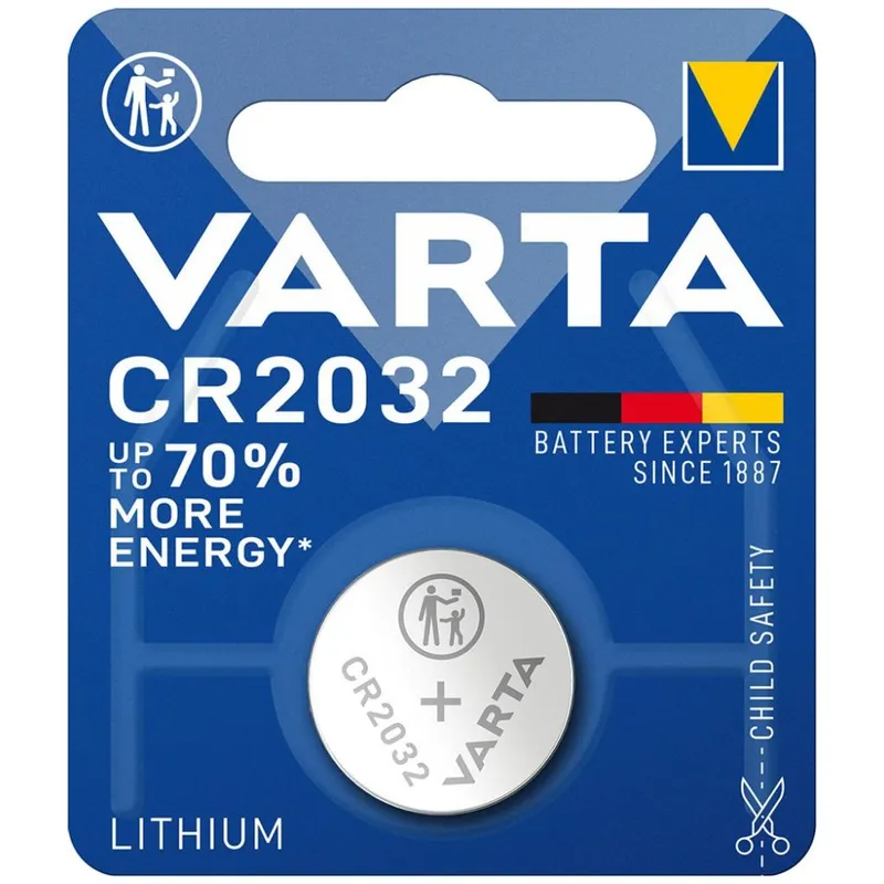 Varta Varta Lithium-Knopfzelle 'CR2032', 3V – Produktbild 4 von 6