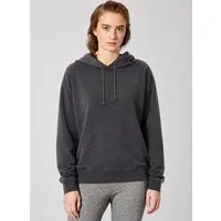 HempAge HempAge Damen Sweat-Hoodie mit Kapuze Hanf/Bio-Baumwolle, Anthrazit (grau), – Produktbild 1 von 1