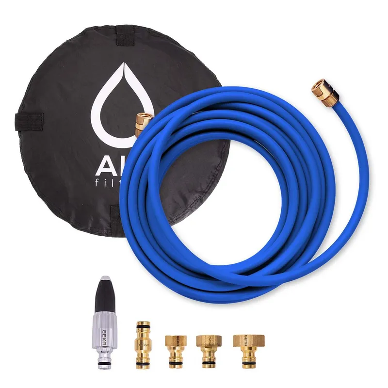 Alb Filter Alb Filter Wasserfilter Trinkwasserschlauch-Set für Wohnmobil und Camping, Zubehör für Alb Filter Mobil Befüllfilter, Komplett, 10 Meter, Blau, – Produktbild 2 von 6