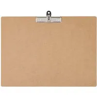 Falken FALKEN Klemmbrett "Pure Nature" DIN A3 quer, mit veredelter Buchbinderpappe, natronbraun – Produktbild 1 von 1