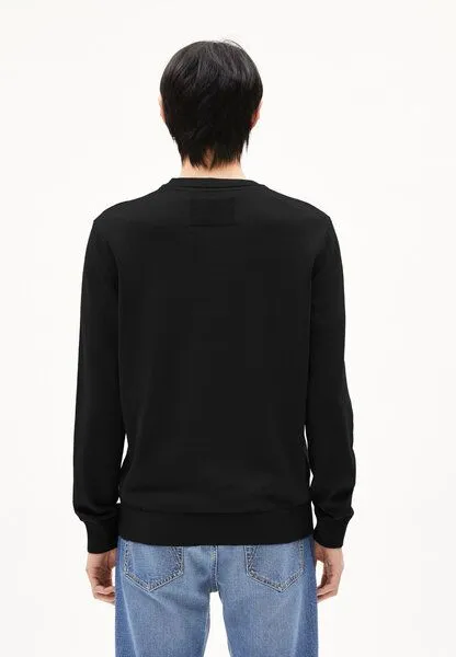 ARMEDANGELS ARMEDANGELS LOUKAA Herren Pullover aus Bio-Baumwolle, Black, – Produktbild 2 von 4