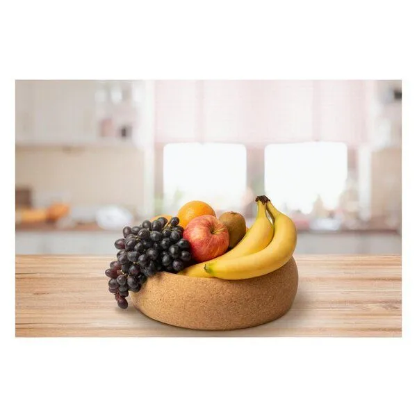 Kork-Deko Kork-Deko Große Obstschale aus Kork (Schüssel, Snackschale), ⌀=30cm – Produktbild 6 von 6