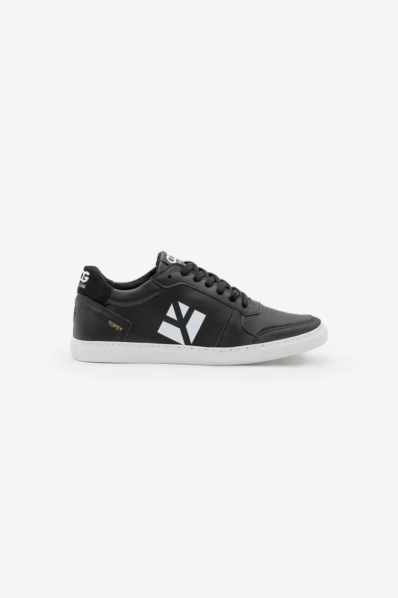 COG COG Damen vegan Sneaker Topsy Weiß, Schwarz, – Produktbild 1 von 2