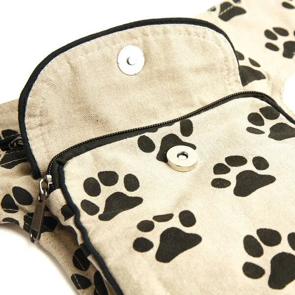 short'n'pietz short'n'pietz handgenähte Gürteltasche mit verstellbarem Gürtel, Weiss, – Produktbild 5 von 8