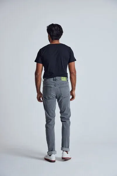 Flax and Loom Flax and Loom Slim Fit Jeans Miles, Blue, – Produktbild 7 von 7