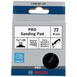 Bosch Professional Bosch Professional Bosch PRO Schleifteller, 77 mm, Klett – Produktbild 1 von 1