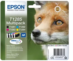 Epson Epson 4er Set Tintenpatronen T1285 schwarz, cyan, magenta, gelb – Produktbild 1 von 1