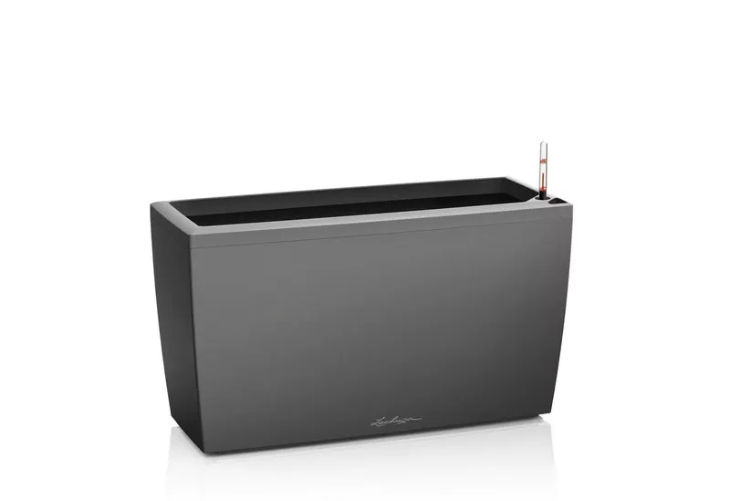 Lechuza® Lechuza® Pflanzkübel Pflanzgefäß Cararo anthrazit metallic – Produktbild 2 von 6