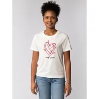 watapparel watapparel T-Shirt Frauen Self love, Off white, – Produktbild 1 von 1