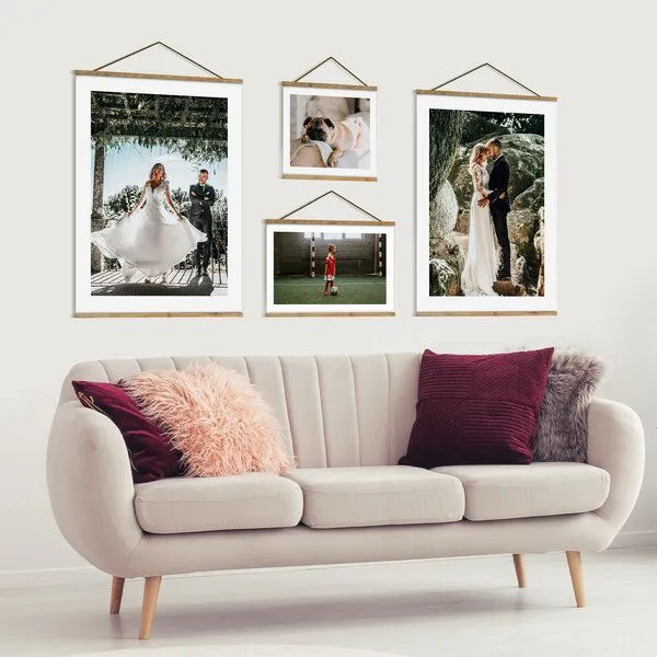 Contento Contento Magnetposterleisten clipwood 41cm Walnuss – Produktbild 4 von 4