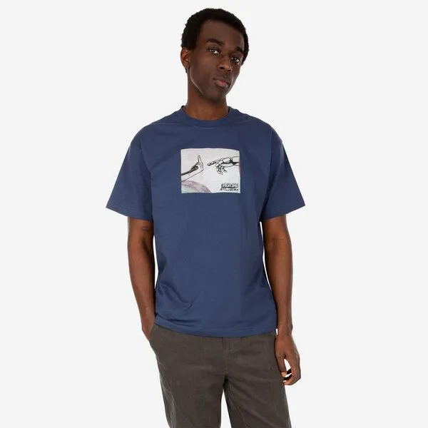 Iriedaily Iriedaily H.I. T-Shirt, Crown blue (blau), – Produktbild 3 von 3