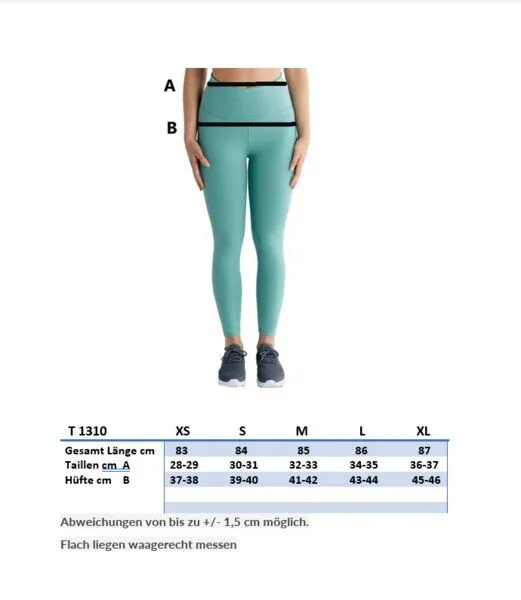 True North TRUE NORTH Bio-Damen-Yoga-7/8-Leggings, schwarz, Gr. L – Produktbild 1 von 5