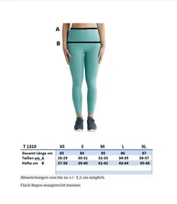 True North TRUE NORTH Bio-Damen-Yoga-7/8-Leggings, schwarz, Gr. L – Produktbild 1 von 1