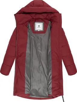 ragwear ragwear Steppmantel Natalin YOUMODO Warmer Damen Wintermantel mit V-Steppung und Kapuze – Produktbild 1 von 1