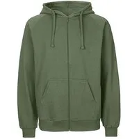 Neutral Neutral® Herren Unisex College Hoodie Zoodie Hoody Kapuzenjacke Sweatjacke, Oliv, – Produktbild 1 von 1