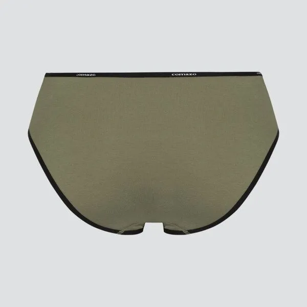 comazo|earth comazo|earth Fairtrade Jazz-Pants | GOTS zertifiziert, Olive, – Produktbild 4 von 4