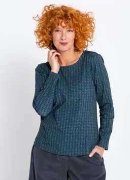 Heidekönigin Heidekönigin Langarmshirt bedruckt - GOTS – Produktbild 1 von 1