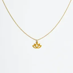 feinformart feinformart Kette mit Holzanhänger 'Lotus' – Produktbild 1 von 1