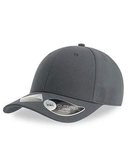 Atlantis Headwear Atlantis Headwear Joshua Cap Klassische Baseballkappe verstellbarer Klettverschluss, Grau, – Produktbild 2 von 2