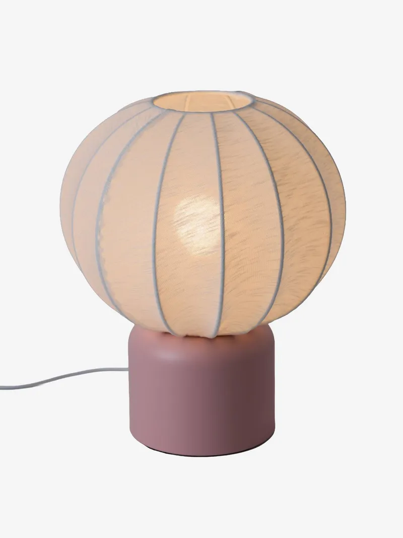 Vertbaudet Nachttischlampe TRAUMREISE Heißluftballon-Form, Rosa, – Produktbild 3 von 3