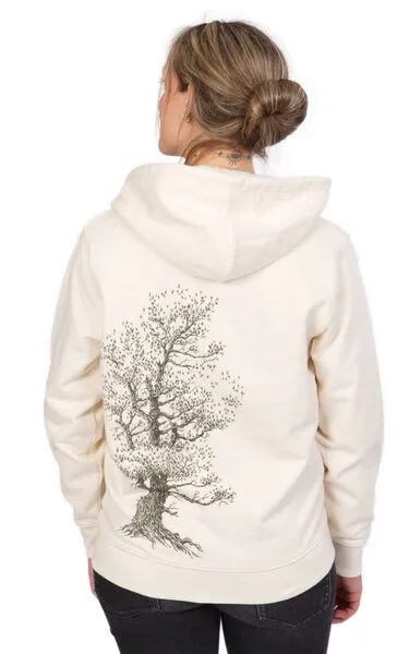 Life-Tree Life-Tree Organic Fairwear Zipper Unisex Pine Tree, Natur, – Produktbild 2 von 4