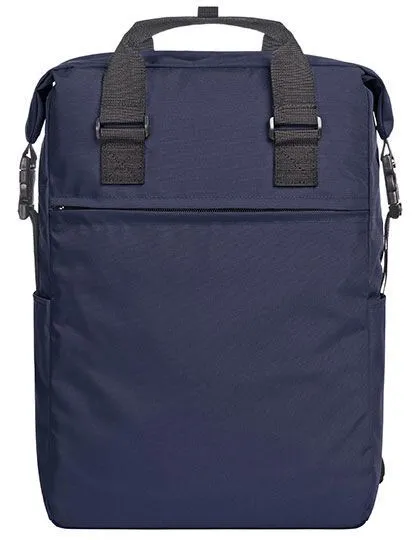 Halfar Recycelter Laptop Rucksack von Halfar, Navy, – Produktbild 1 von 1