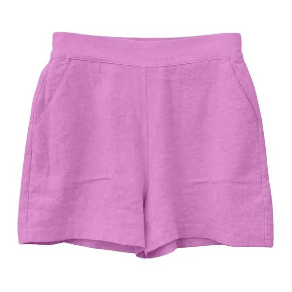 Mazine Mazine Shorts Linen, Violet pink, – Produktbild 1 von 4