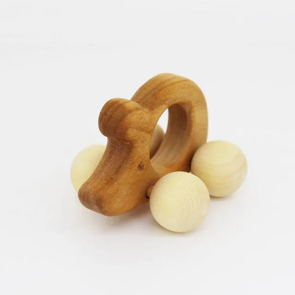 Mitienda Shop Mitienda Shop Greifling Maus aus Holz – Produktbild 2 von 2