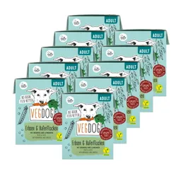 VEGDOG VEGDOG Nassfutter Adult Tetra Pak Vorteilspack 10x390 g – Produktbild 1 von 1