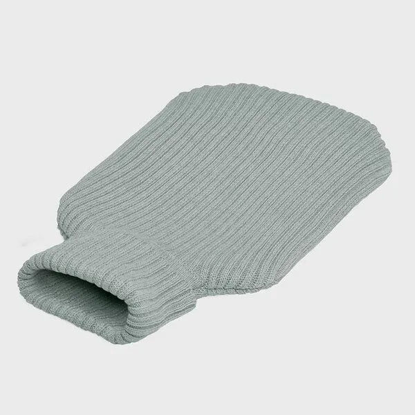 Yumeko Wärmflaschenbezug “Yumeko” aus Bio-Baumwolle, Sea green, – Produktbild 2 von 3