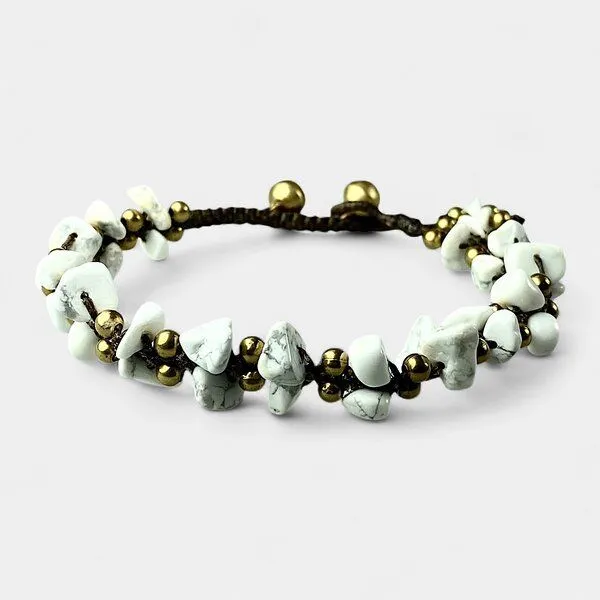 Der Lindwurm Der Lindwurm Armband mit verschiedenen Edelsteinen – Produktbild 1 von 8