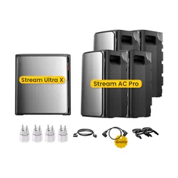 EcoFlow EcoFlow Stream Ultra X, All-in-One Speicher für Balkonkraftwerke, by Powerness - Stream Ultra X + 4 x Stream AC Pro | 11520Wh / 4 x Smart Plug / Selbstabholung – Produktbild 1 von 1