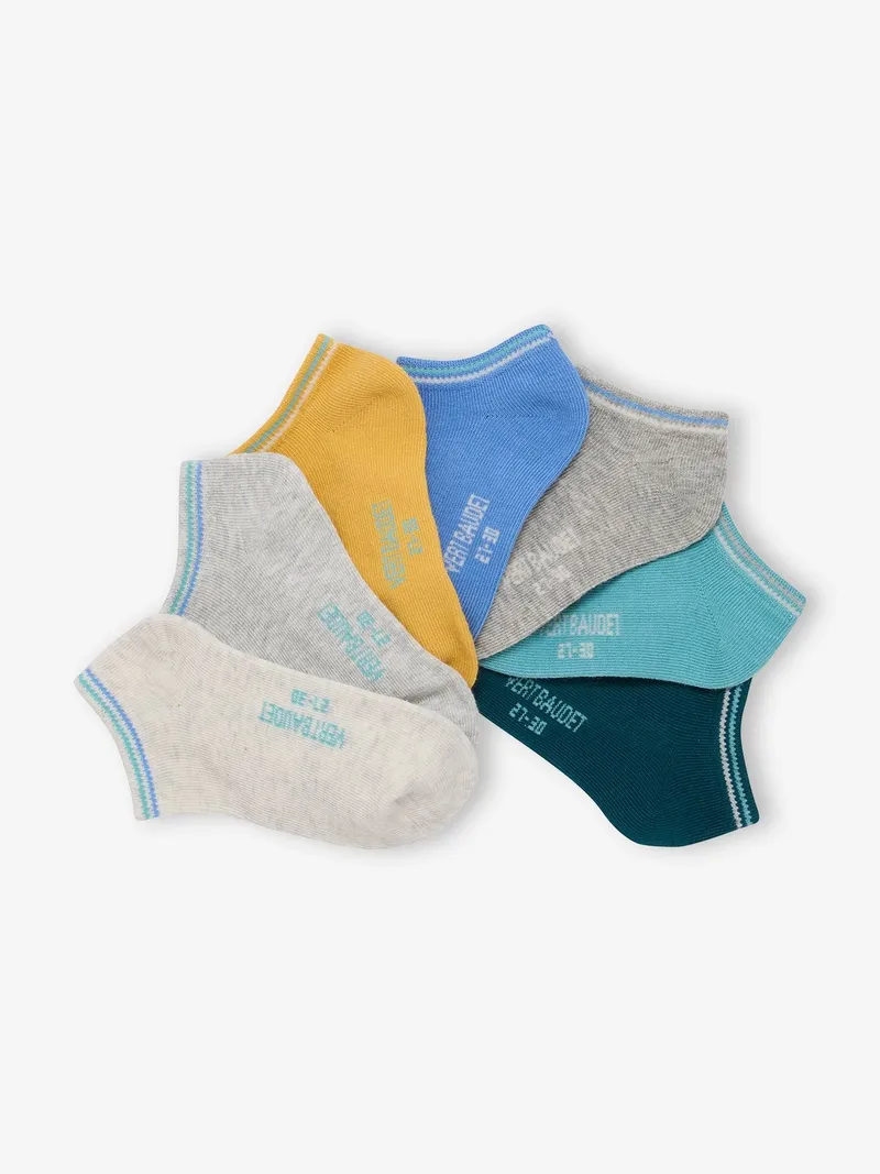 Vertbaudet 7er-Pack Kinder Socken BASIC, Blau, – Produktbild 2 von 2