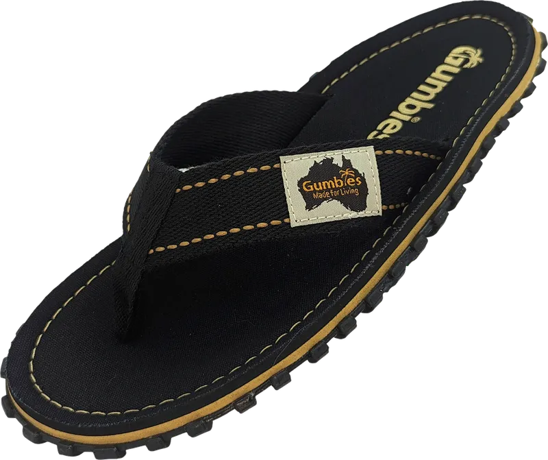 Gumbies Gumbies Classic - Nachhaltige Zehentrenner, Schwarz, – Produktbild 6 von 6