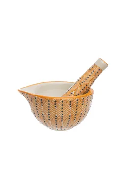 Tranquillo Mörser MIIX'N'MATCH Orange – Steinzeug - orange – Produktbild 1 von 1
