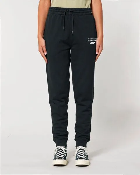 THE FACE OF ELEMENTS The Face of Elements Peak - Regular Fit Sweatpant aus 100% Bio-Baumwolle, Black (schwarz), – Produktbild 1 von 3