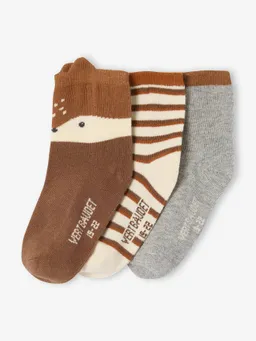 Vertbaudet 3er-Pack Socken FUCHS – Produktbild 1 von 1