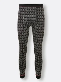 wäschepur men Hose lang schwarz-bedruckt – Produktbild 1 von 1