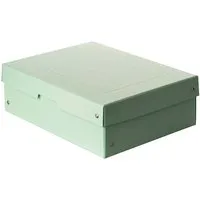 Falken Falken Aufbewahrungsbox "PURE Box" Pastell, DIN A4, 100 mm Höhe, grün – Produktbild 1 von 1