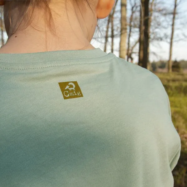 Cmig Cmig Kinder T-shirt Schnigel, Aloe (türkis), – Produktbild 3 von 4