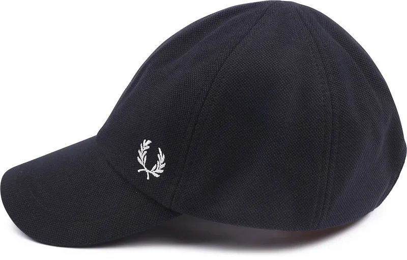 Fred Perry Fred Perry Cap Logo Navy -, Blau, – Produktbild 3 von 4