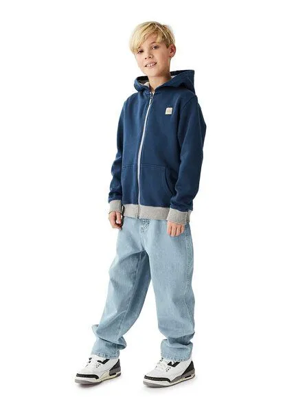 Band of Rascals Band of Rascals Basic Zip Hooded, Blue, – Produktbild 4 von 4