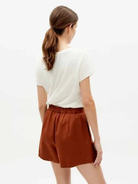 thinking mu thinking mu T-Shirt - Hemp Regina - aus Hanf & Biobaumwolle, Ivory (weiß), – Produktbild 2 von 4